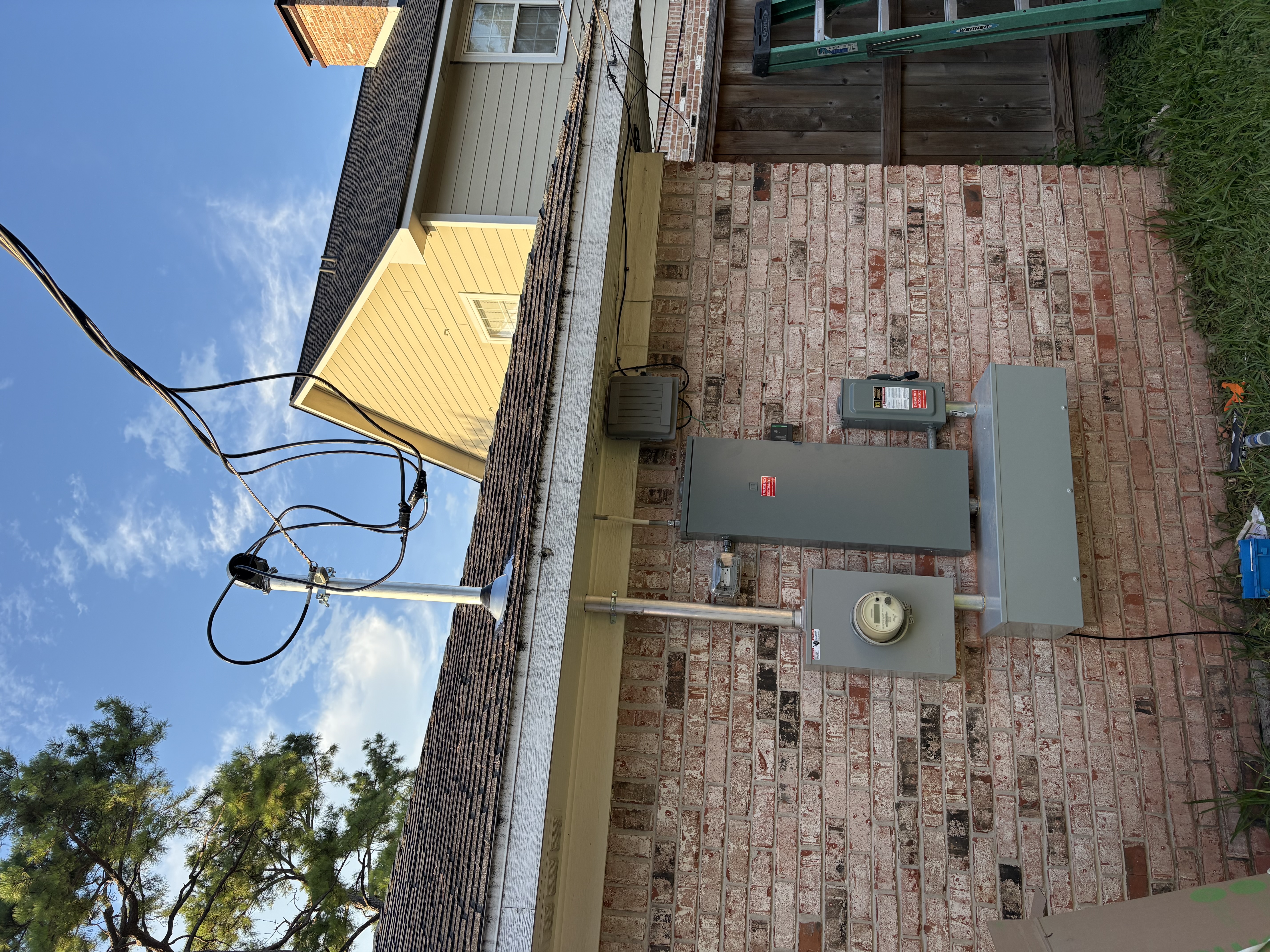 Residential service upgrade